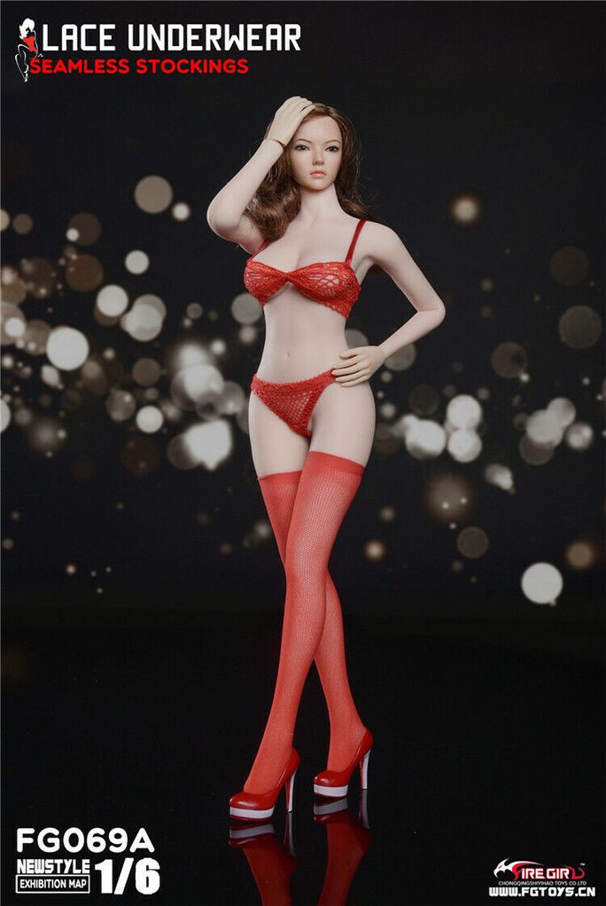  Artikelbild 1 des Artikels “1:6 Seamless Stocking Lace Lingerie Set “