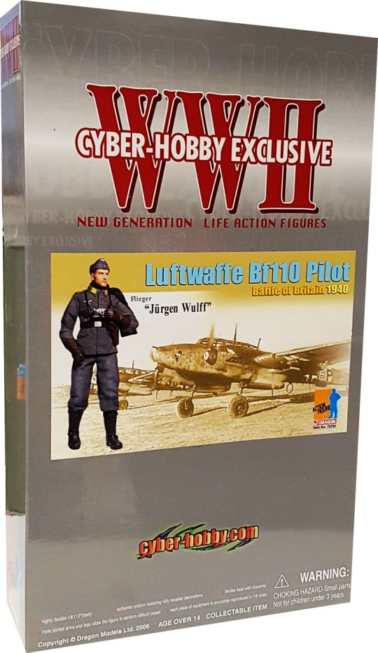  Artikelbild 1 des Artikels “Flieger Jurgen Wulff Luftwaffe BF110 Pilot 1/6 “