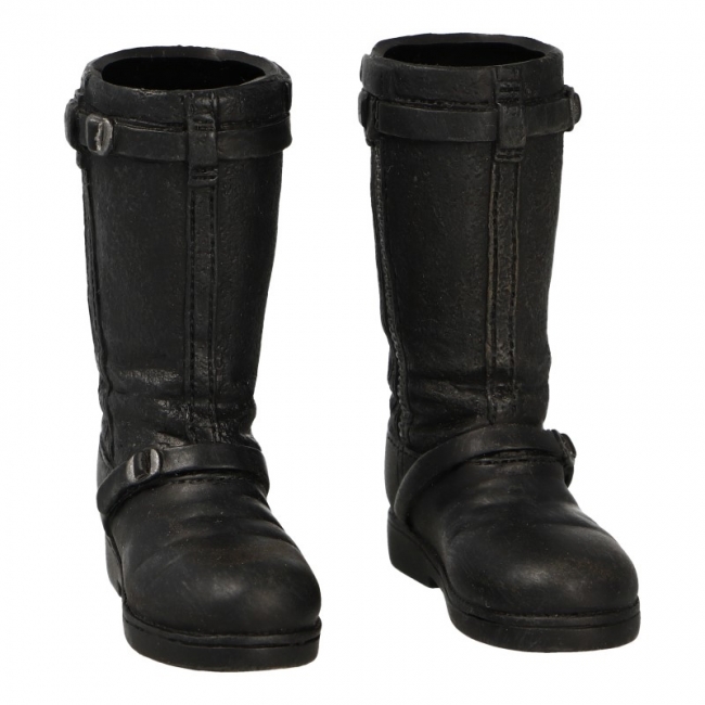  Product image 1 of the product “Fliegerstiefel, schwarz, Kunststoff ”