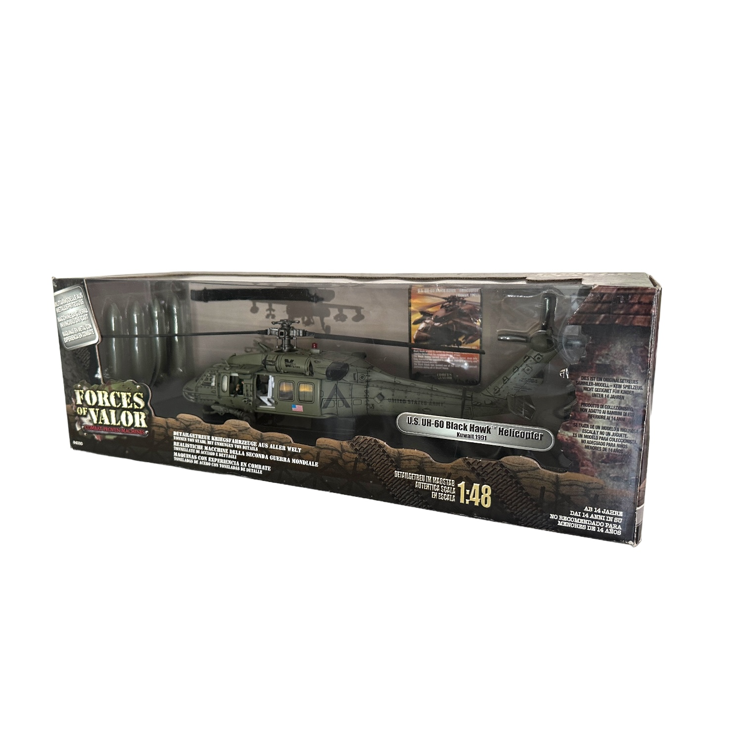  Artikelbild 1 des Artikels “1:48 US UH BLACK Hawk  Diecast Model “