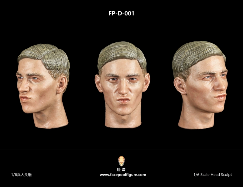  Artikelbild 1 des Artikels “Male Head Sculpture with Expression 1:6 “