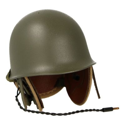  Product image 1 of the product “Diecast M1 Helmet with M38 Tanker Helmet (Olive Drab) ”
