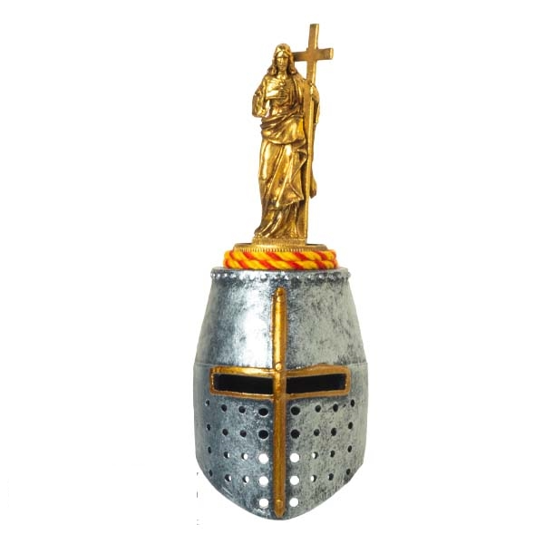  Artikelbild 1 des Artikels “Fire Phoenix Metal Gold Cross Hospitaller Helmet 1/6 “