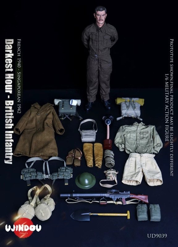  Artikelbild 1 des Artikels “French 1940 Singaporean 1942 - Darkest Hour : British Infantry - in 1/6 scale “
