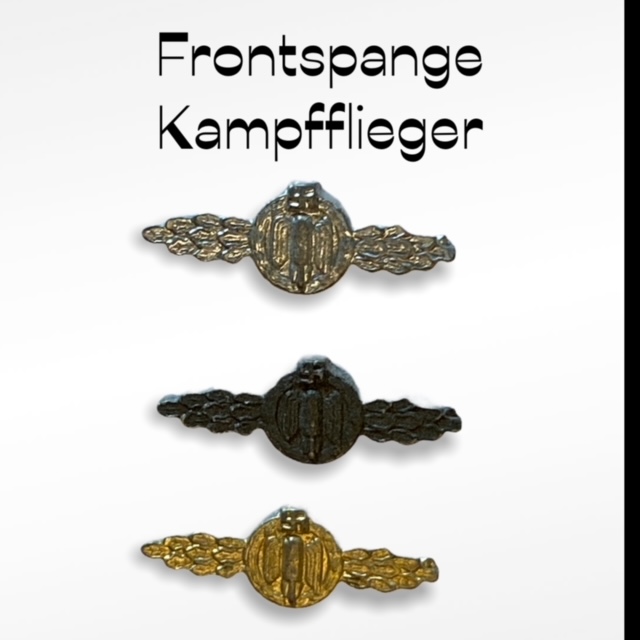  Product image 1 of the product “Frontspange für Kampfflieger set 1/6 in Metal ”