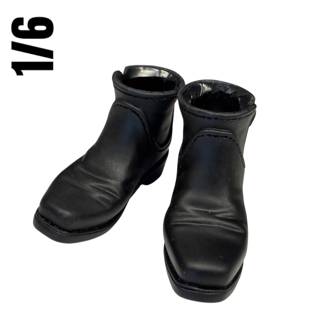  Artikelbild 1 des Artikels “Biker Style Boots Black 1:6 “
