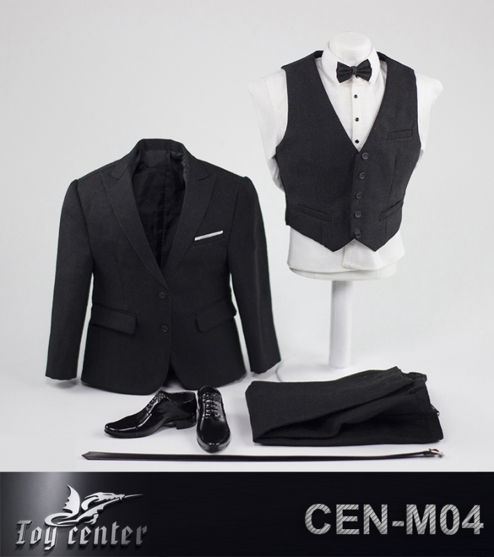  Artikelbild 1 des Artikels “Gentlemen Leisurewear Smoking Suit Set (Black) 1:6 “
