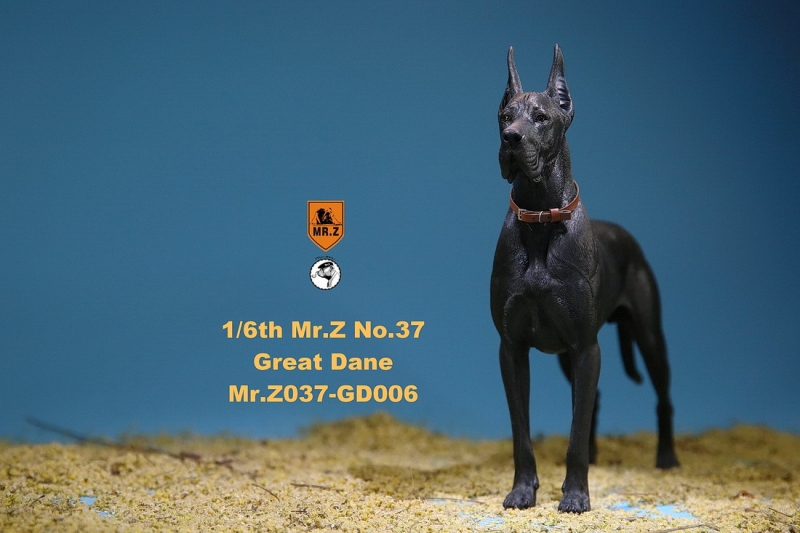  Artikelbild 1 des Artikels “German Great Dane Dog (Black) 1:6 “