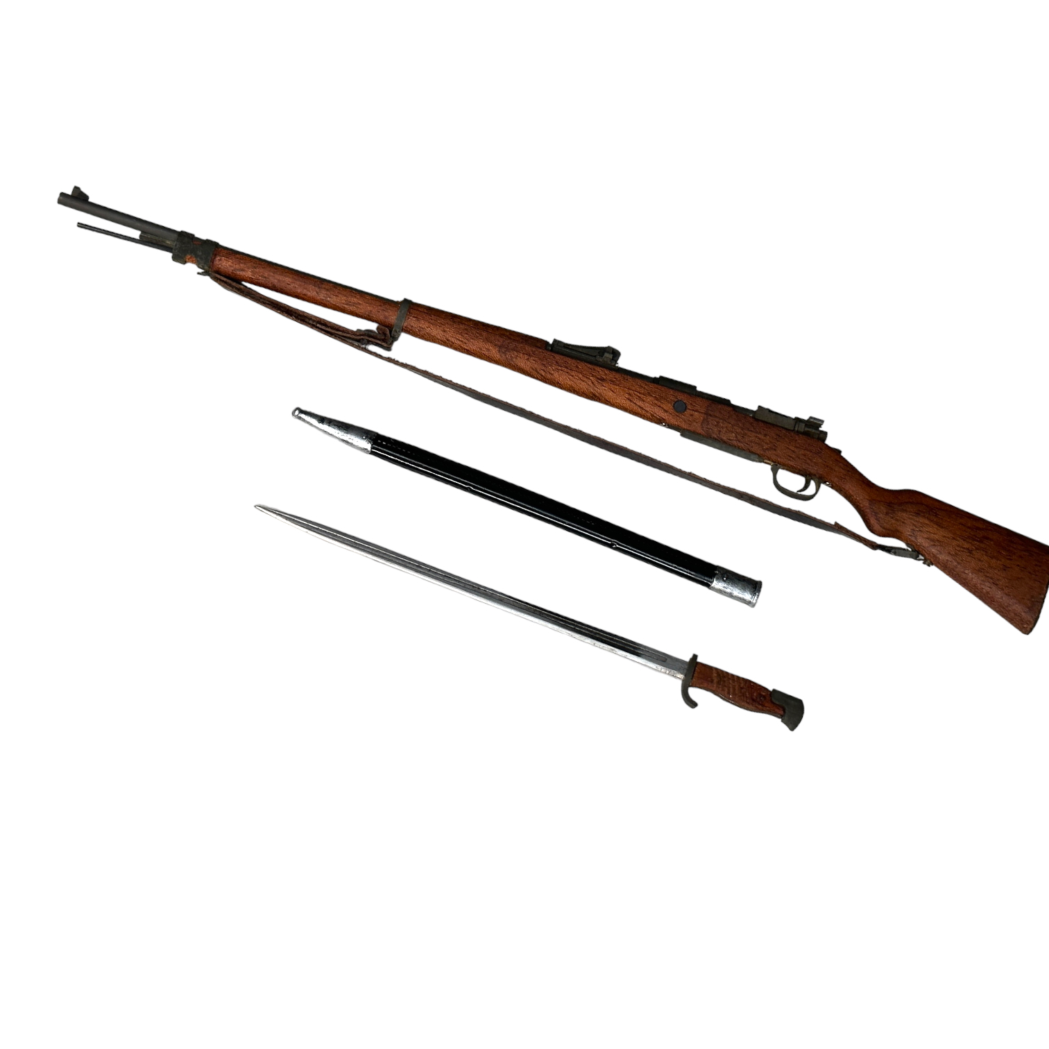  Artikelbild 1 des Artikels “1:6 M1898 Mauser Gewehr in Metal und Holz (mit Bayonet) “