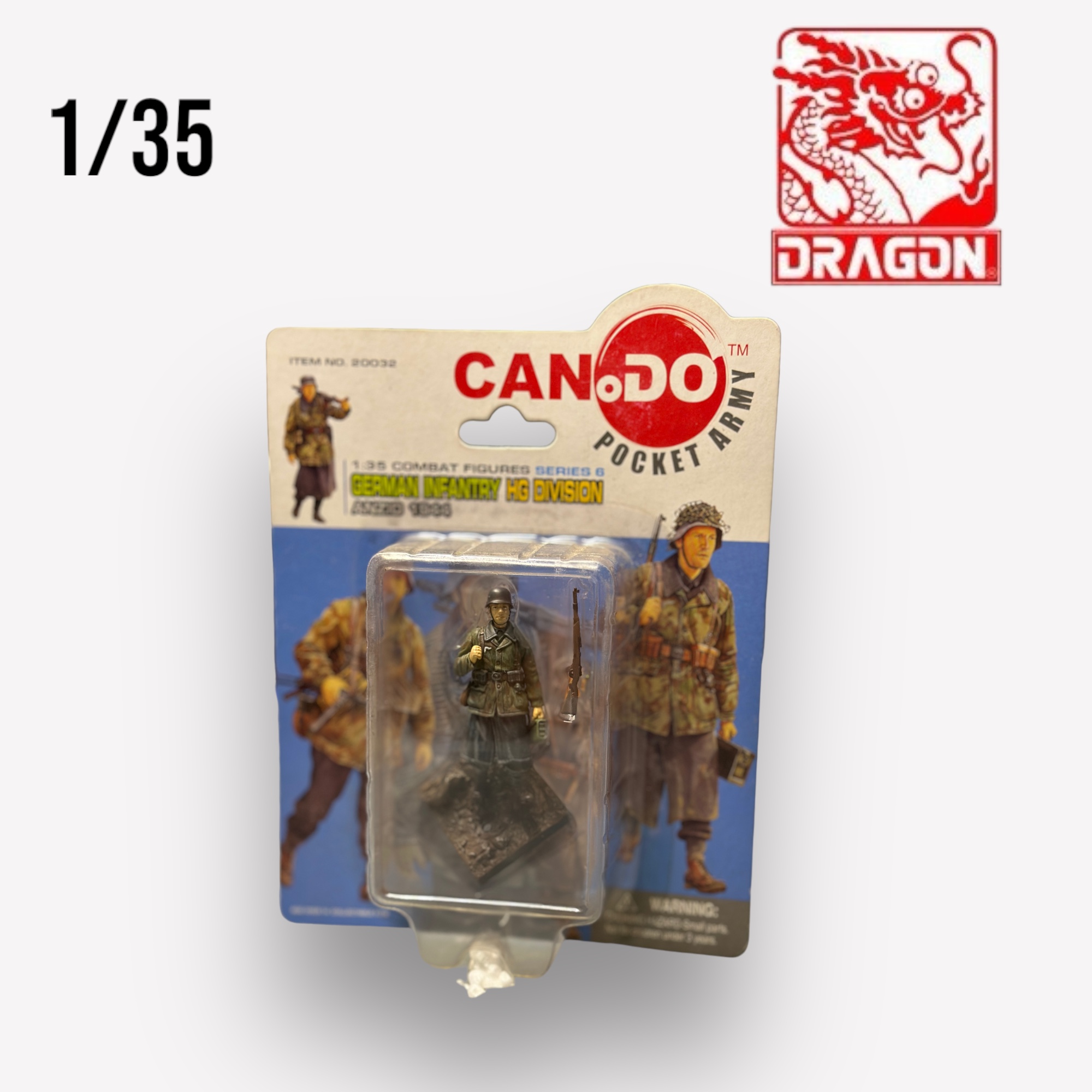  Product image 1 of the product “1:35 Dragon CanDo 20032 German Infantry HG Division 1944 ”