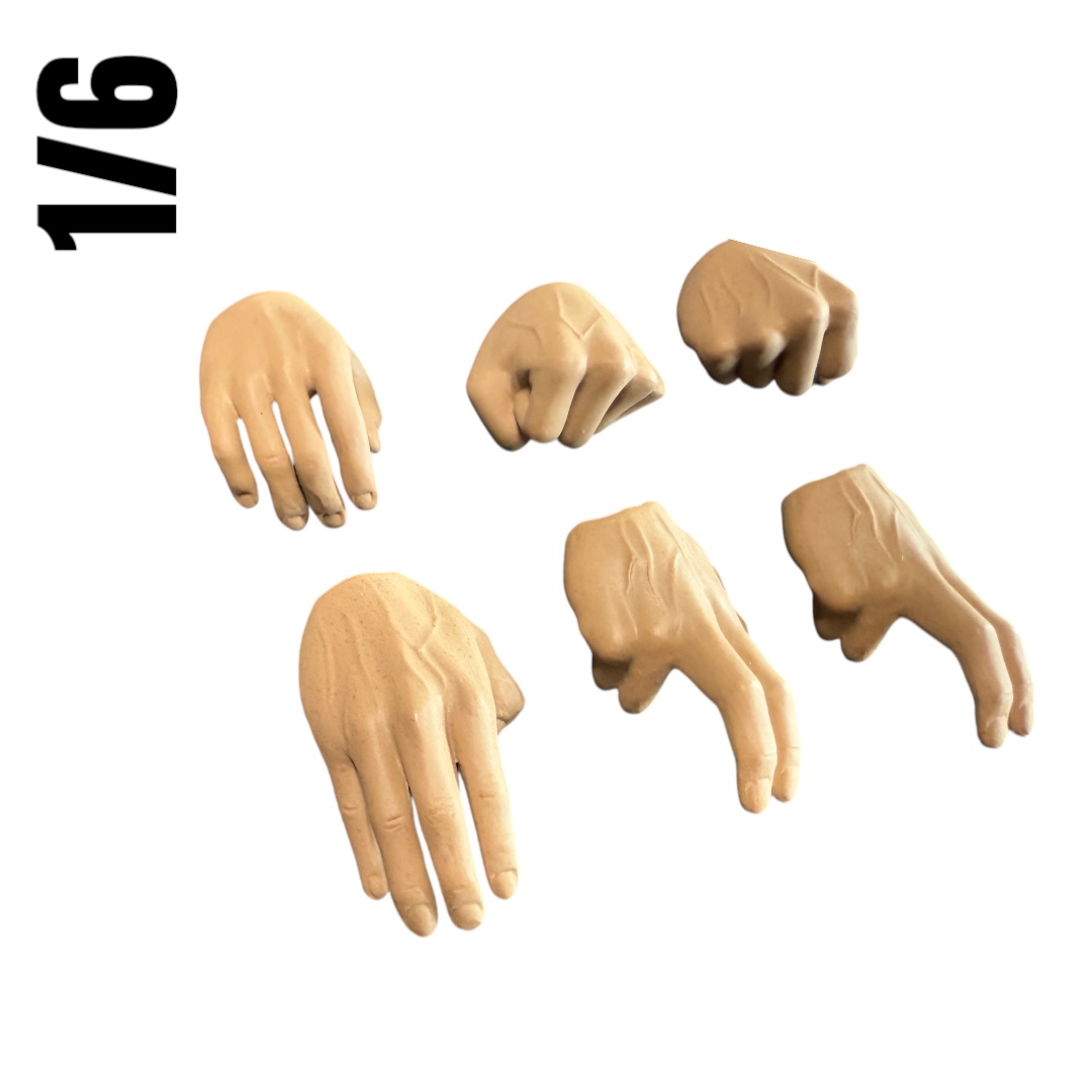  Artikelbild 1 des Artikels “Diverse Hände (Martial Arts) 1/6 “