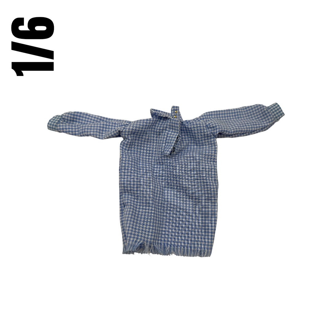  Product image 1 of the product “Western Shirt Blue 1/6 ”