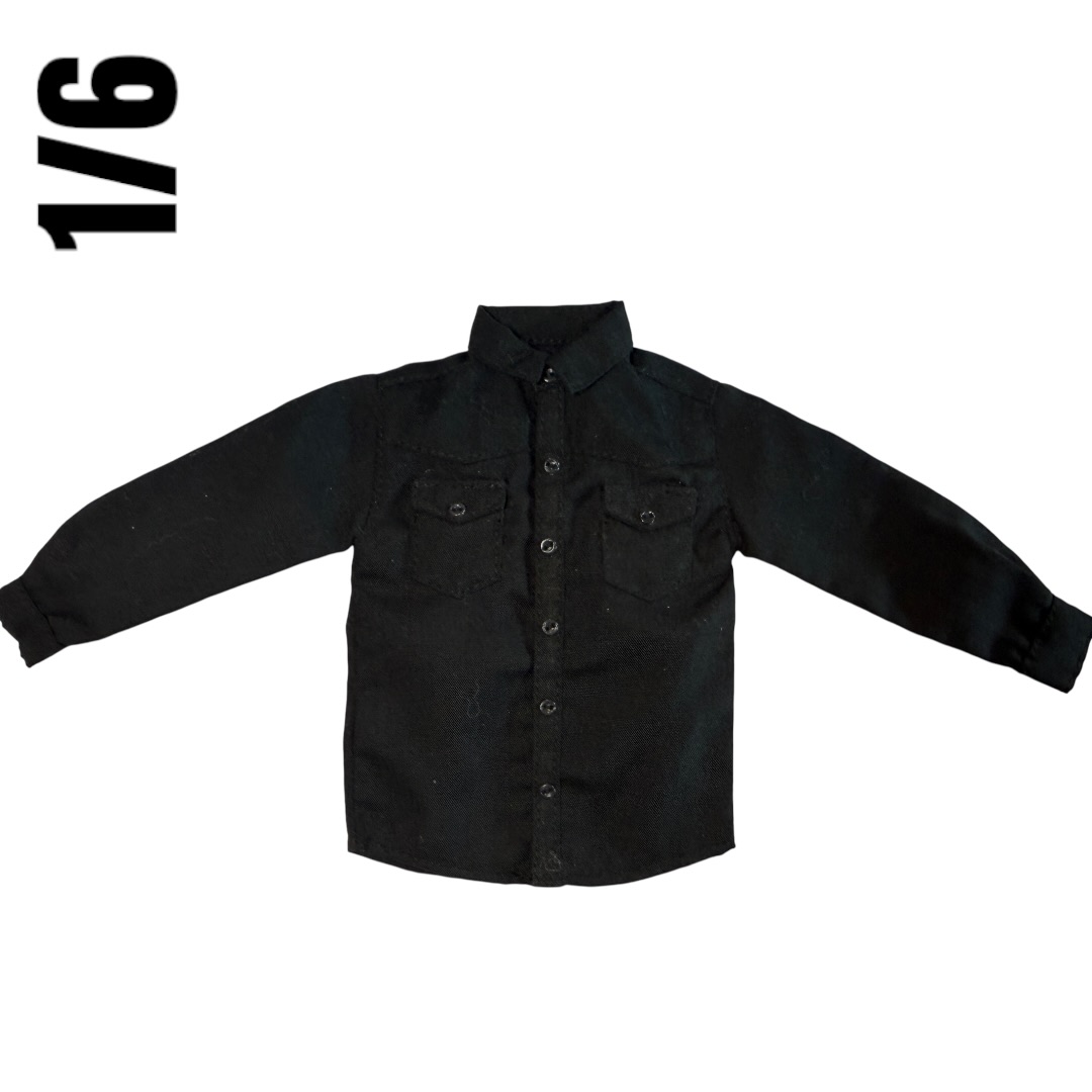  Artikelbild 1 des Artikels “Cowboy Shirt Schwarz (zum knöpfen) “