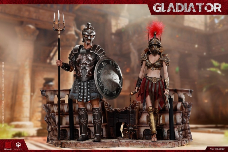  Artikelbild 1 des Artikels “1:6 Empire Legion-Empire Gladiator,Imperial Female Warrior (HH18018 Set of Red) “