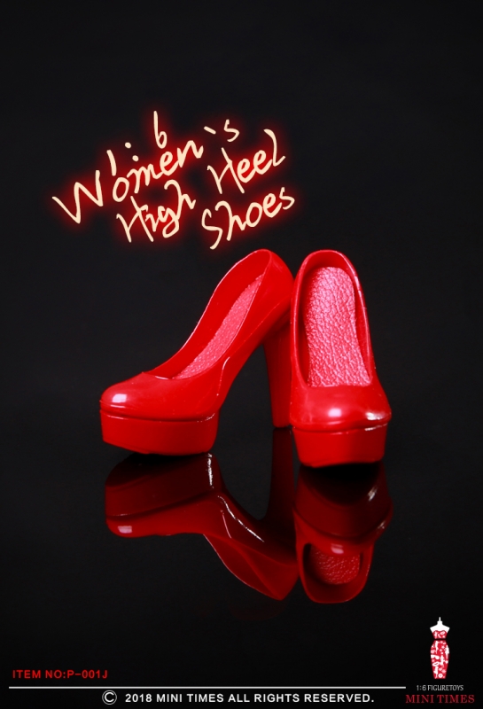  Artikelbild 1 des Artikels “Woman High Heels Shoes -rot 1:6 “