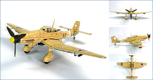  Artikelbild 1 des Artikels “1:72HOBBY MASTER  JU 87D STUKA LUFTWAFFE StG 3, LIBYA, NOVEMBER 1942. “