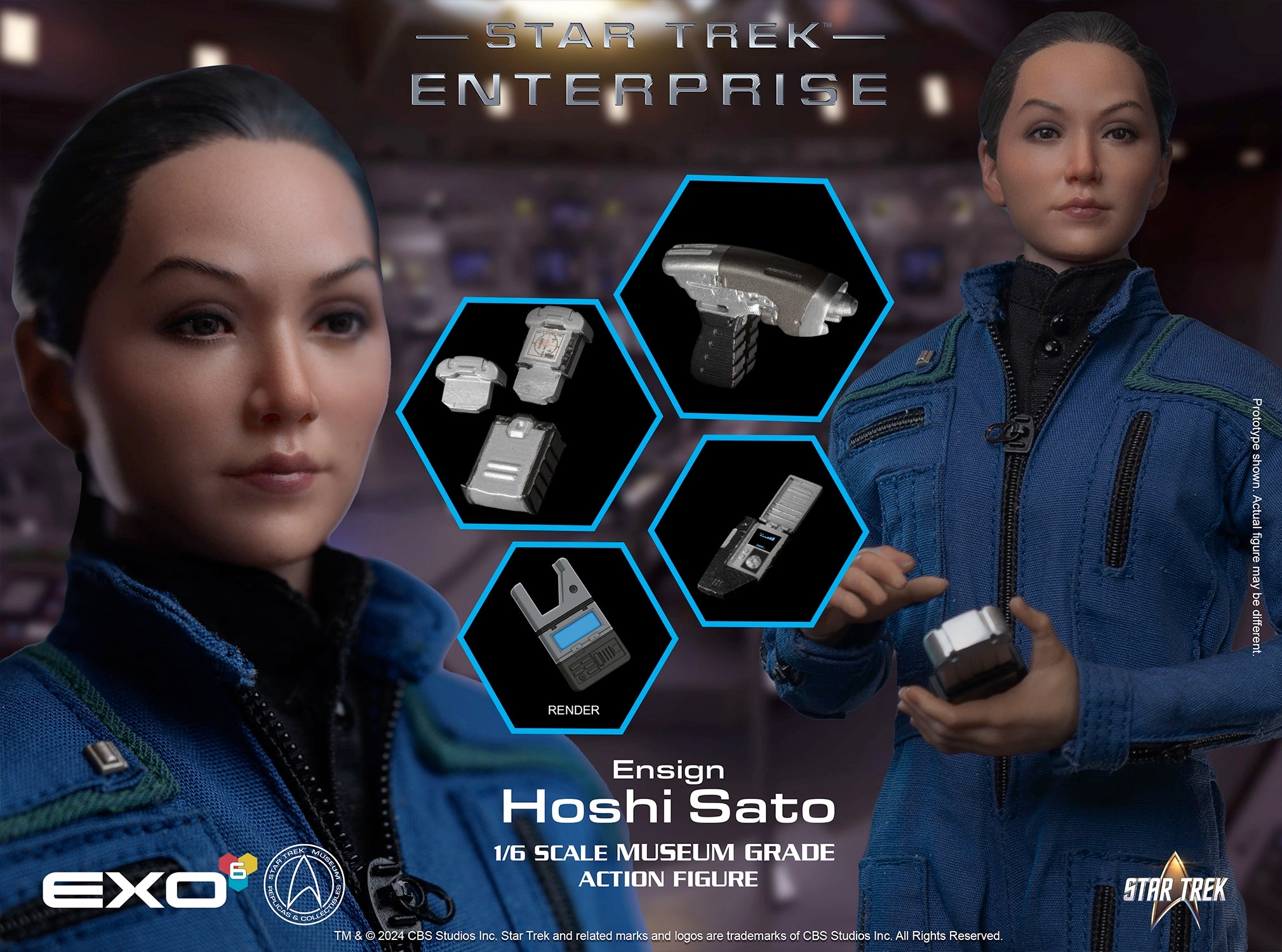  Product image 1 of the product “HOSHI SATO- ENTERPRISE - 1:6 scale ”