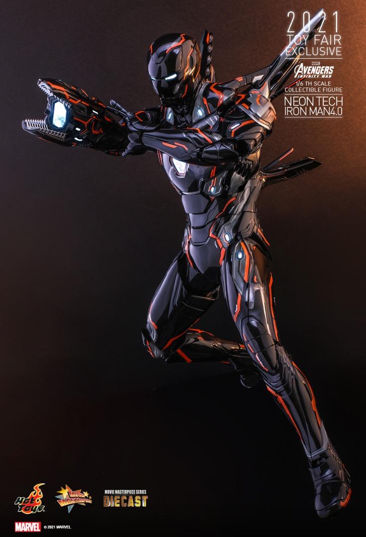  Artikelbild 1 des Artikels “1/6th scale Neon Tech Iron Man 4.0 “