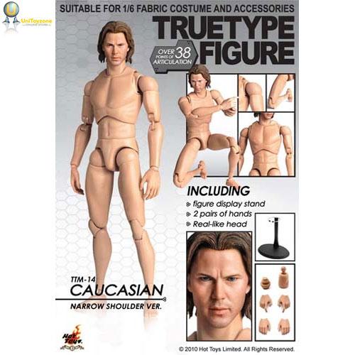  Product image 1 of the product “TrueType Figure body - Caucasian Male (Narrow Shoulder) ”