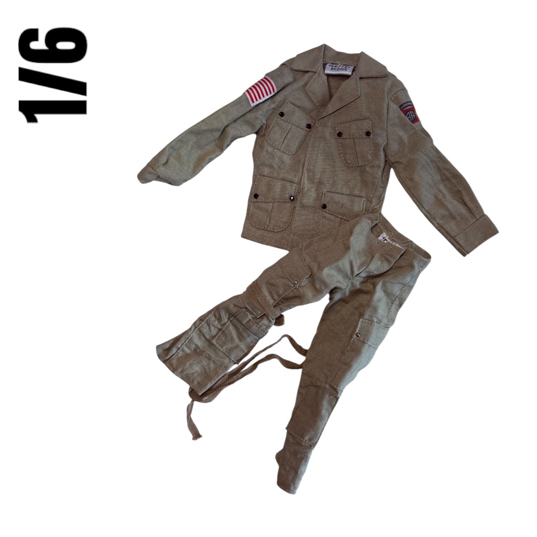  Artikelbild 1 des Artikels “US Airborn  M42 Uniform with US Flag Sleeve 1/6 “