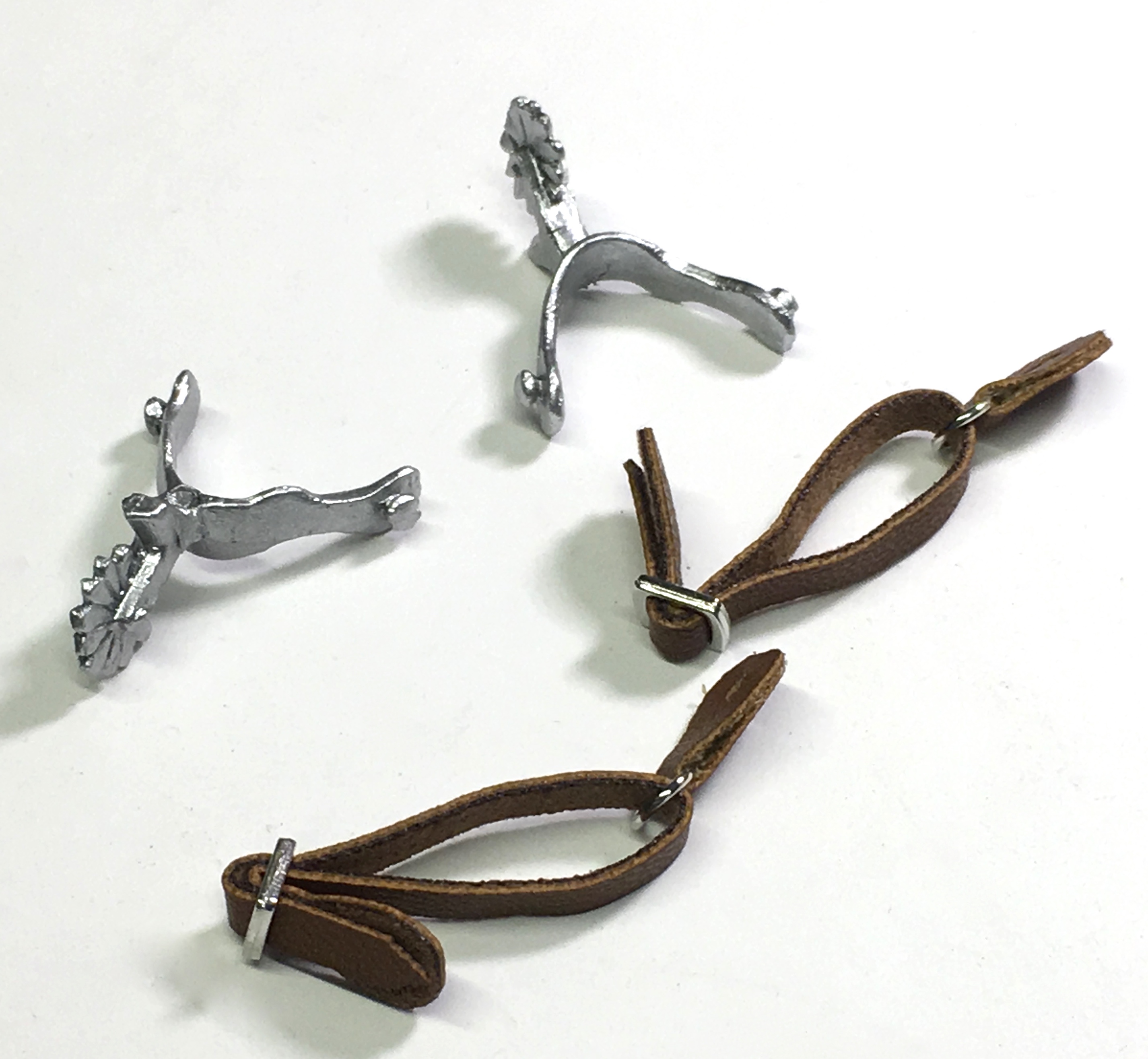 Artikelbild 1 des Artikels “Western Sporen Lederband schwarz 1:6 “