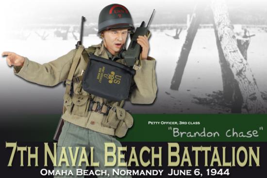  Artikelbild 1 des Artikels “Art.Nr.: 70486 Brandon Chase Omaha Beach 44 - 7th Naval Beach Battalion “