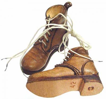  Artikelbild 1 des Artikels “Schnürschuhe, hellbrown, Leder “