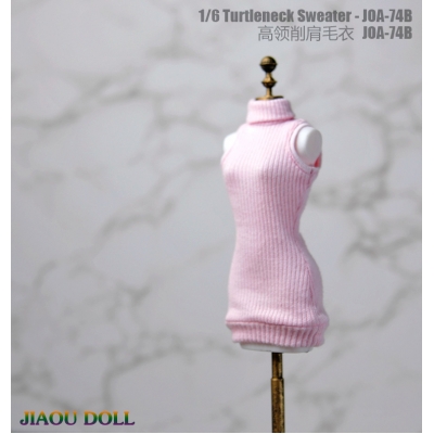  Product image 1 of the product “Female Turtleneck Sweater (Pink) ”