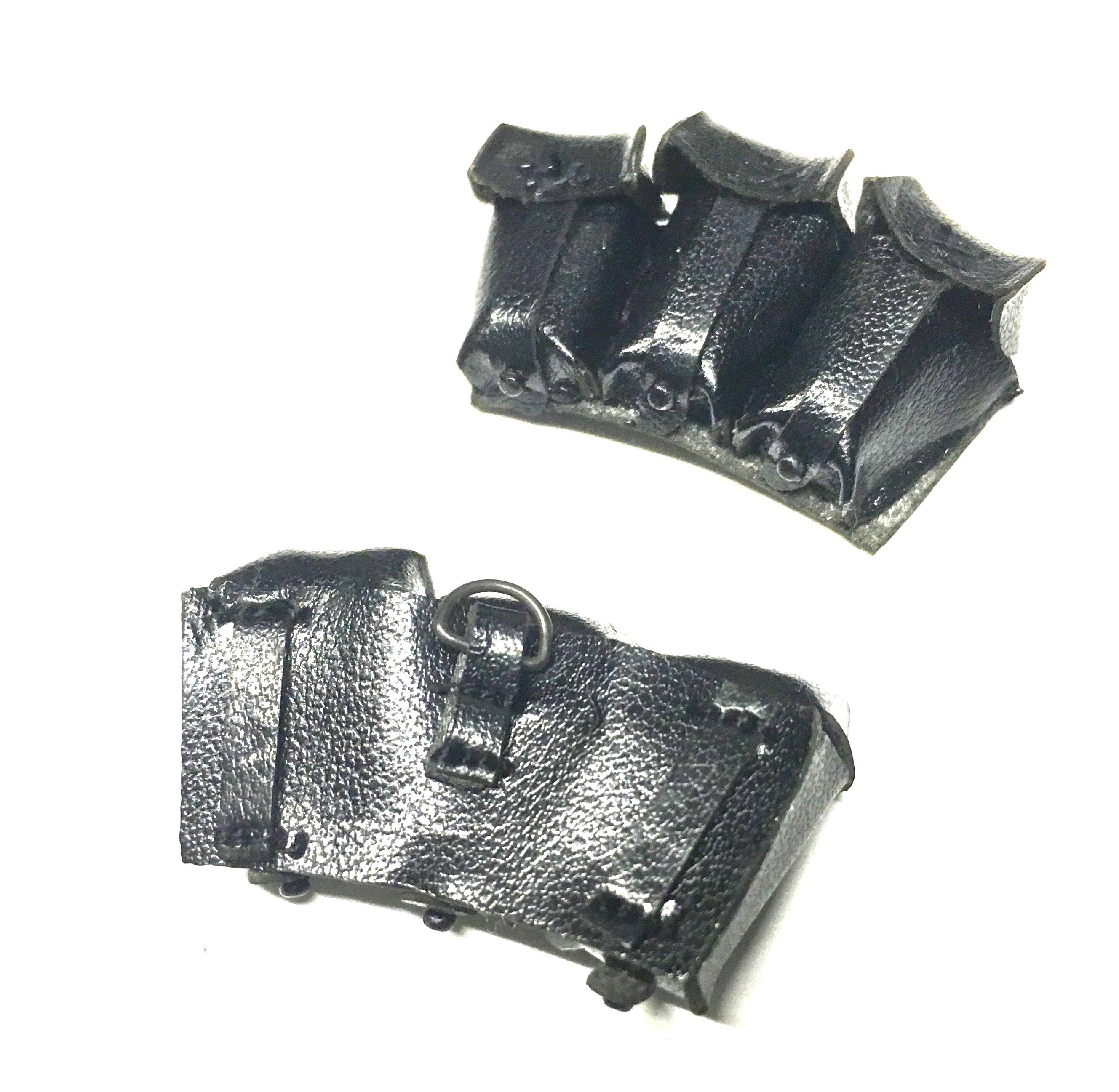  Artikelbild 1 des Artikels “K 98 Patronentasche 39 Schwarz Leder , K98 Pouches 2 Stk “