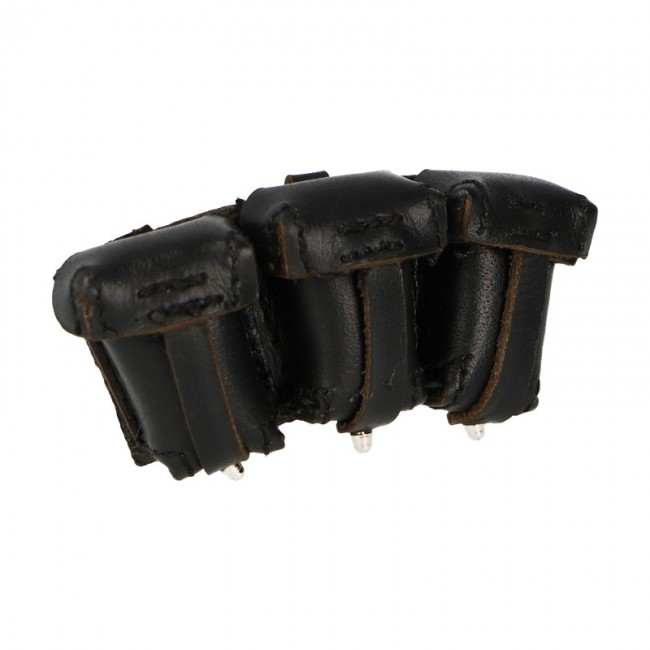  Product image 1 of the product “K98 Ammo pouche  in leather 1/6 ”