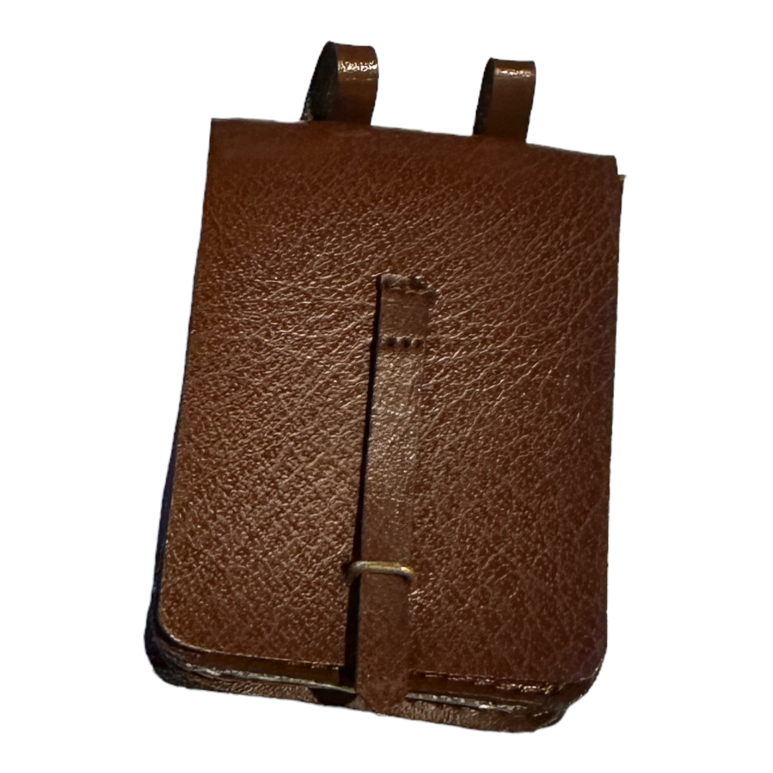  Product image 1 of the product “Kartentasche in Leder (Braun) ”