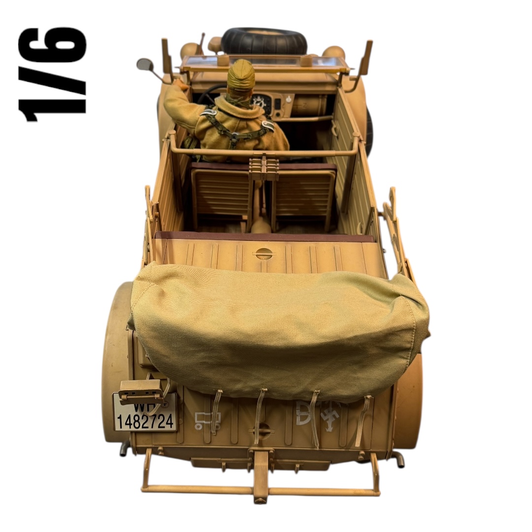  Artikelbild 1 des Artikels “Kübelwagen Original DAK - Version mit Ballongreifen und Fahrer “