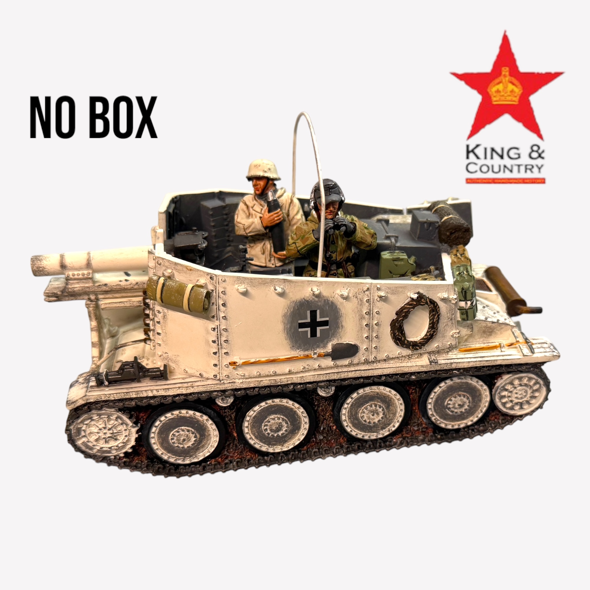 Product image 1 of the product “WWII: Battle of the Bulge -King & Country Winter Tank 