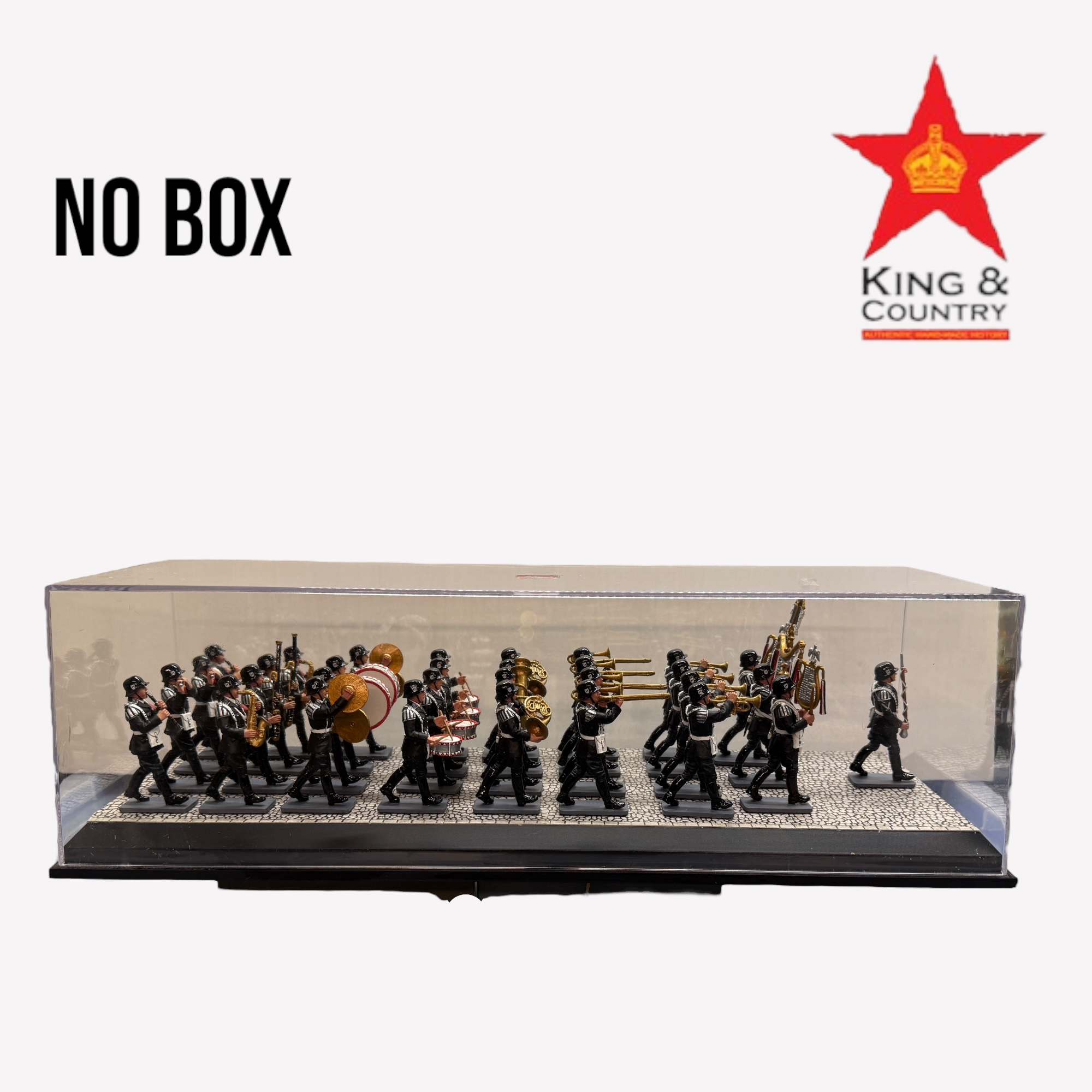  Product image 1 of the product “Display with  'Leibstandarte Adolf Hitler' Regimental Band No Original Box ”