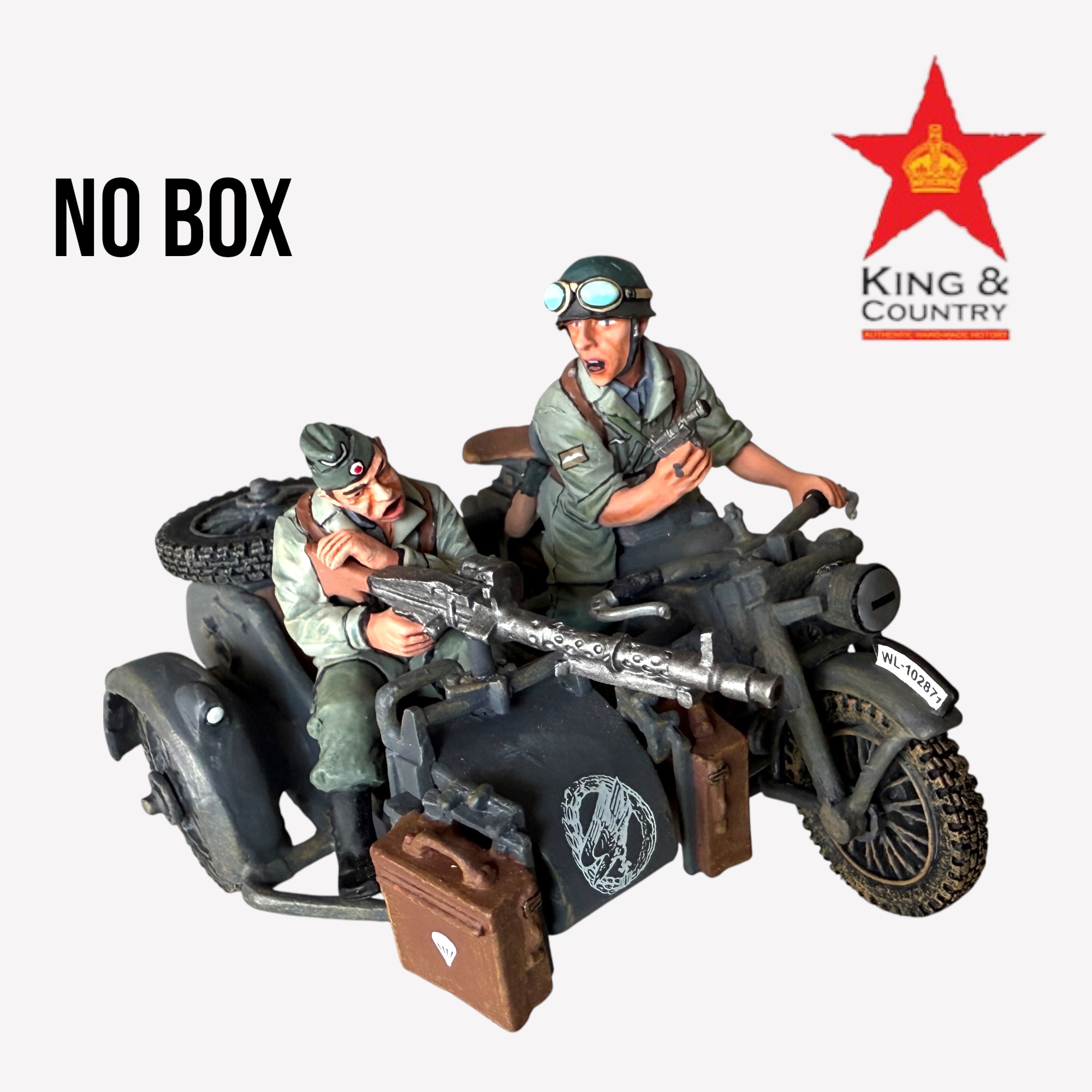  Product image 1 of the product “MOTORCYCLE COMBO BY KING & COUNTRY (RETIRED) No Box ”