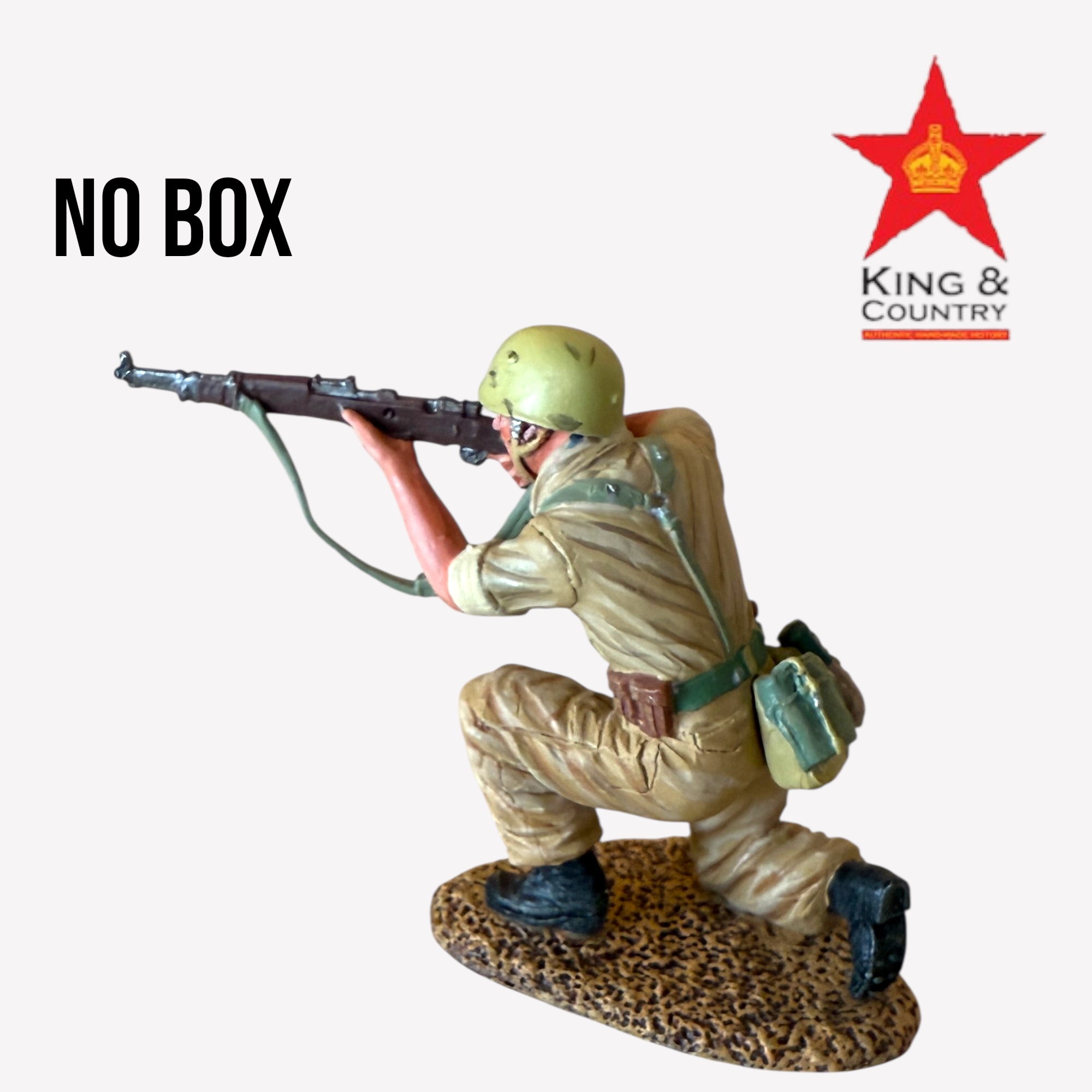  Product image 1 of the product “KNEELING FIRING BY KING AND COUNTRY (RETIRED) No Box ”