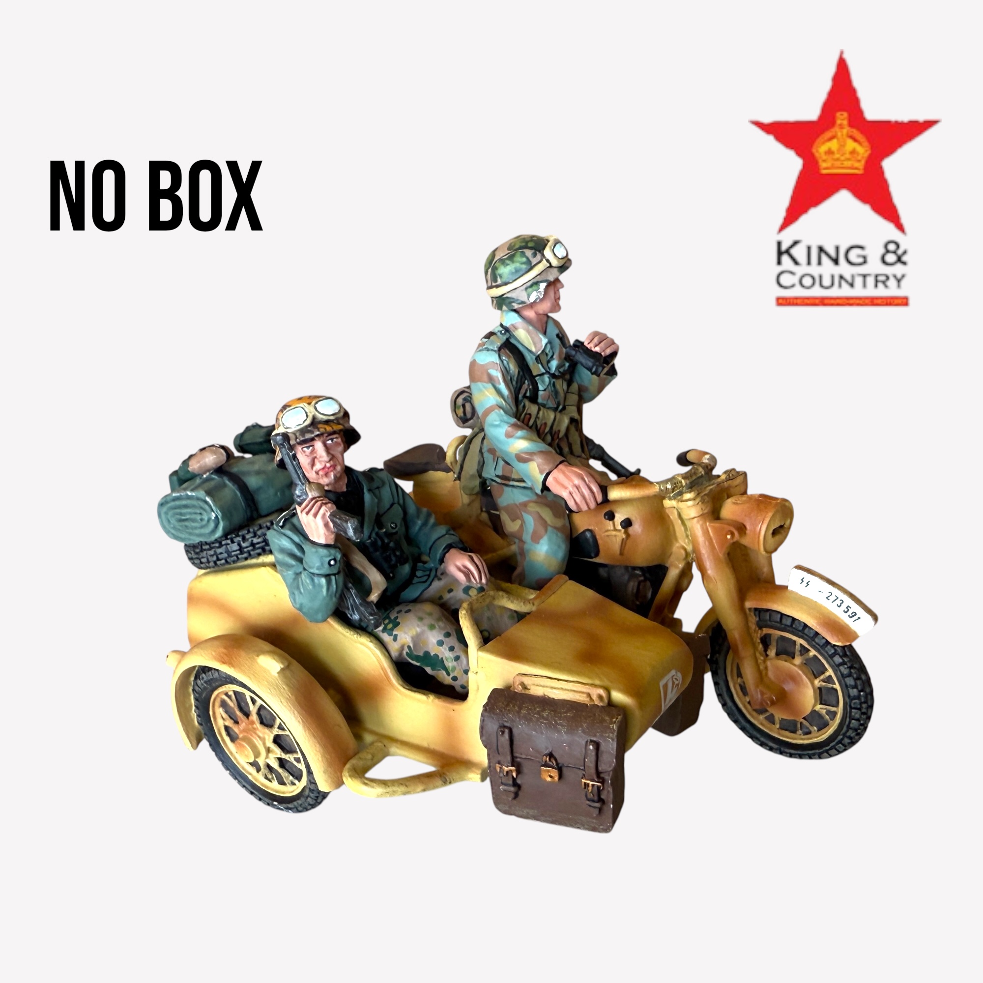  Product image 1 of the product “MOTORCYCLE COMBO SET BY KING & COUNTRY (RETIRED) NB ”