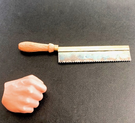  Artikelbild 1 des Artikels “Handsäge 1:6 handgefertigt “