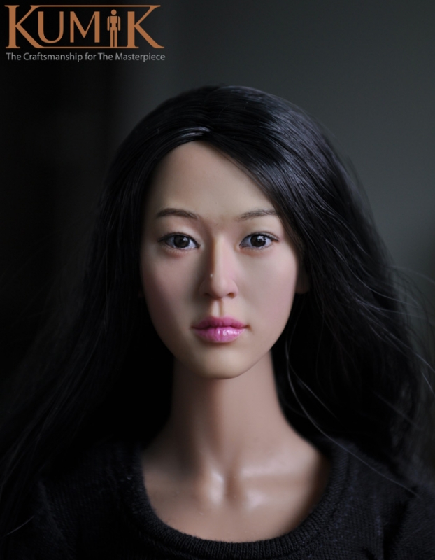  Product image 1 of the product “Asian Female HeadsculptKM13-78 1/6 ”