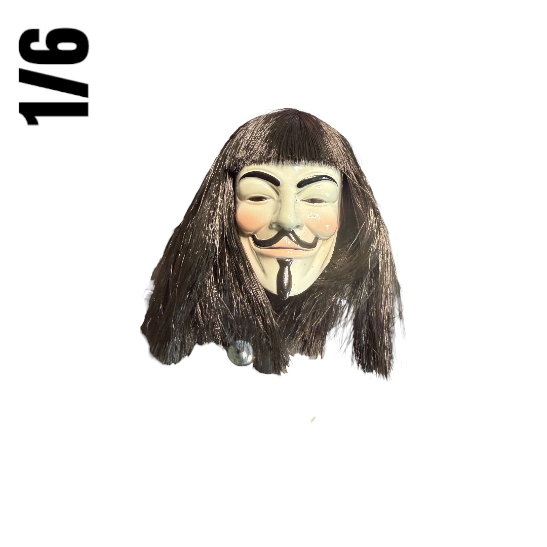  Product image 1 of the product “1:6 Vandetta  Head with Real Hair ”