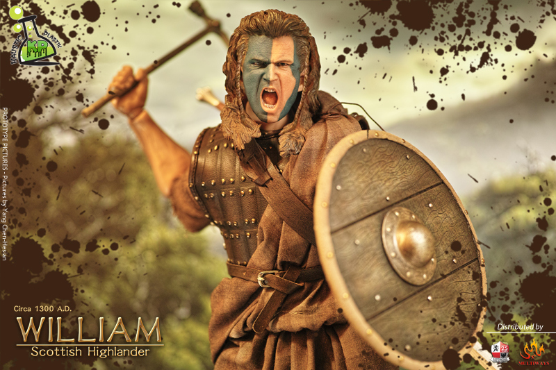  Artikelbild 1 des Artikels “William - Scottish Highlands - DE Luxe - War Paint Version “
