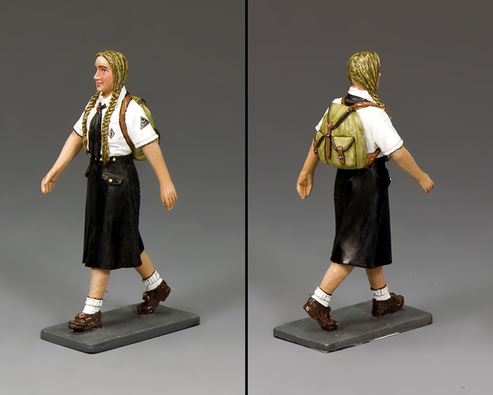  Product image 1 of the product “Marching BDM Girl w/Backpack (Blonde)  (No Box) ”