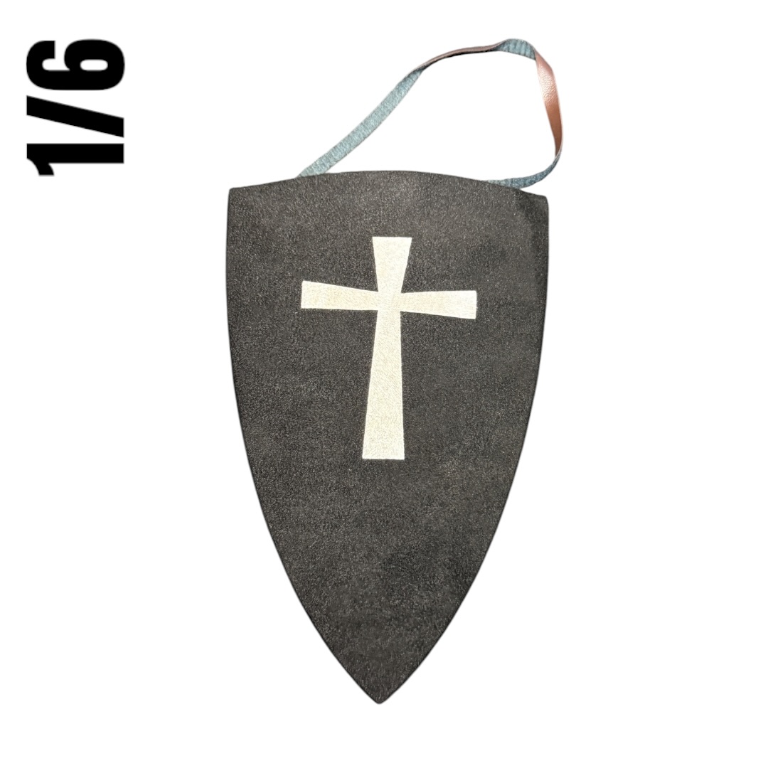  Artikelbild 1 des Artikels “Templer Holz Schild in 1:6 “