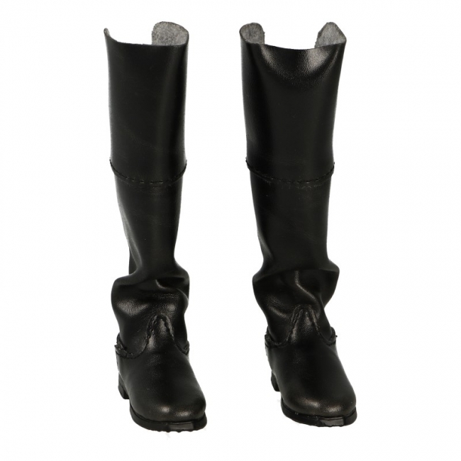  Artikelbild 1 des Artikels “Leather Cavalry Boots (Black) 1:6 “