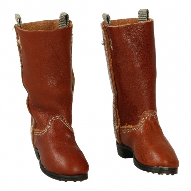  Product image 1 of the product “Leather M1866 Marching Boots (Brown real Leather) 1/6 ”