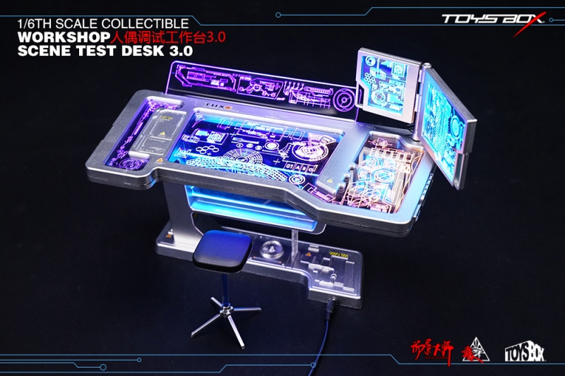  Product image 1 of the product “Workshop Test Desk Scene 3.0 - in 1/6 scale ”
