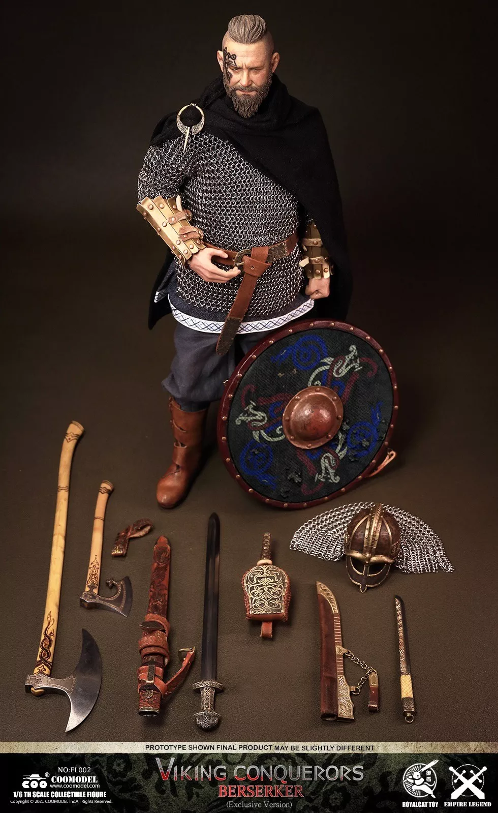  Artikelbild 1 des Artikels “1:6 Viking Conquerors - Berserker (Exclusive Version) “