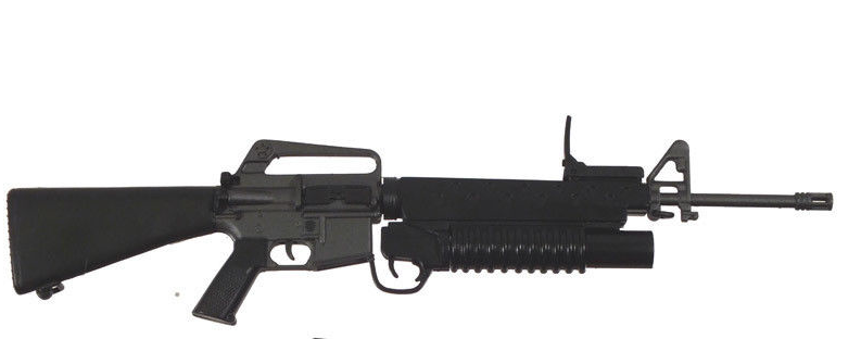  Product image 1 of the product “1:6 M16A2 with grenadelauncher ”