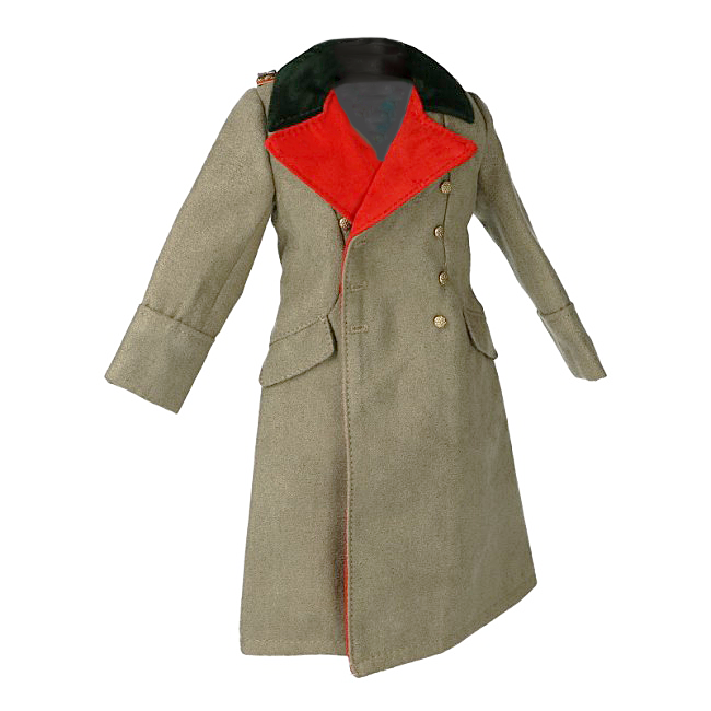  Product image 1 of the product “Velvet Field Marshal General Officer Greatcoat (Feldgrau) 1/6 ”