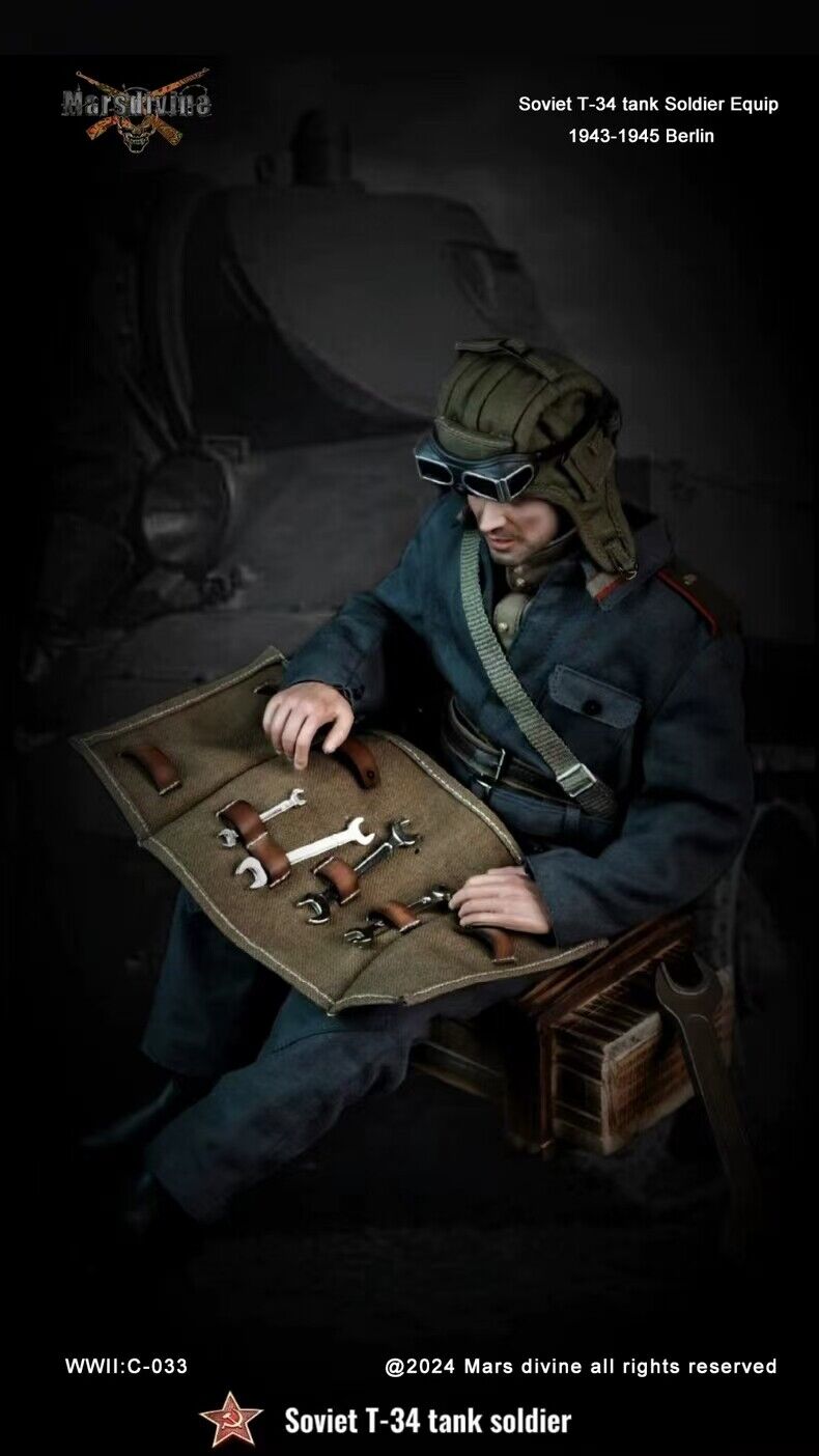  Artikelbild 1 des Artikels “T-34 Tank Soldier Equip Set 1943-1945 1/6 scale “
